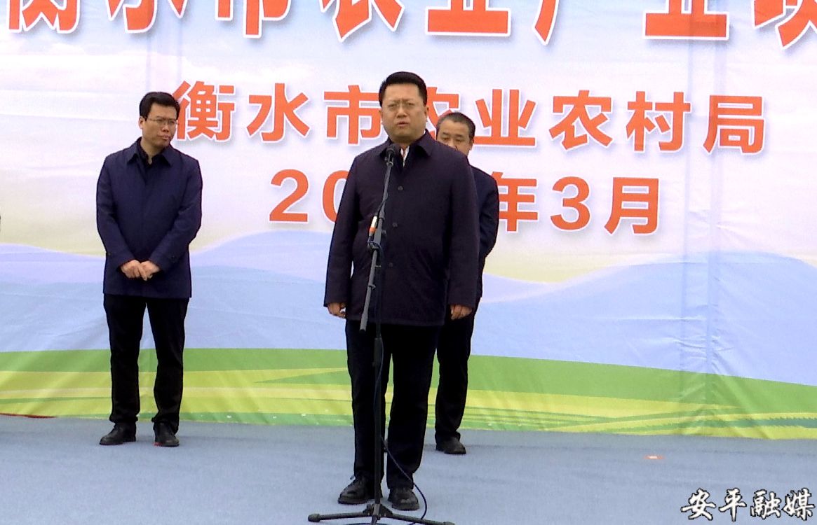 衡水市农业产业项目集中开工仪式在安平县举行