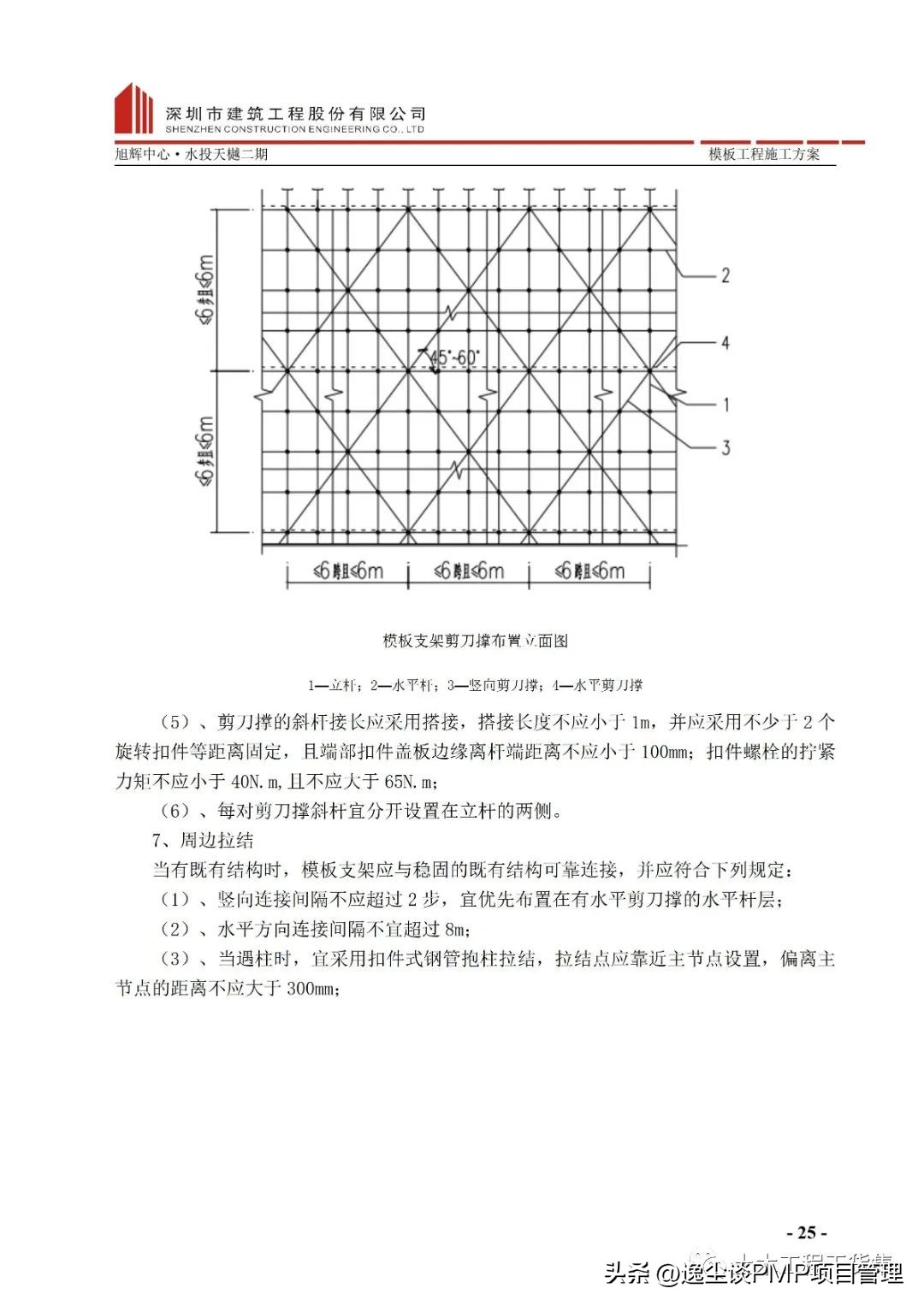 扣件式钢管高大模板施工方案（含CAD图），可下载