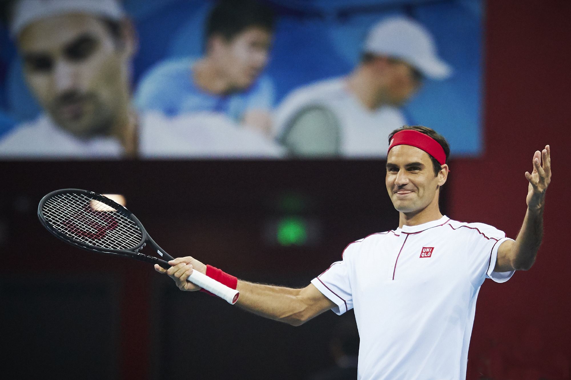 体坛网球之神(网球界传奇人物,"上帝之手"网球天王费德勒,巅峰时期有