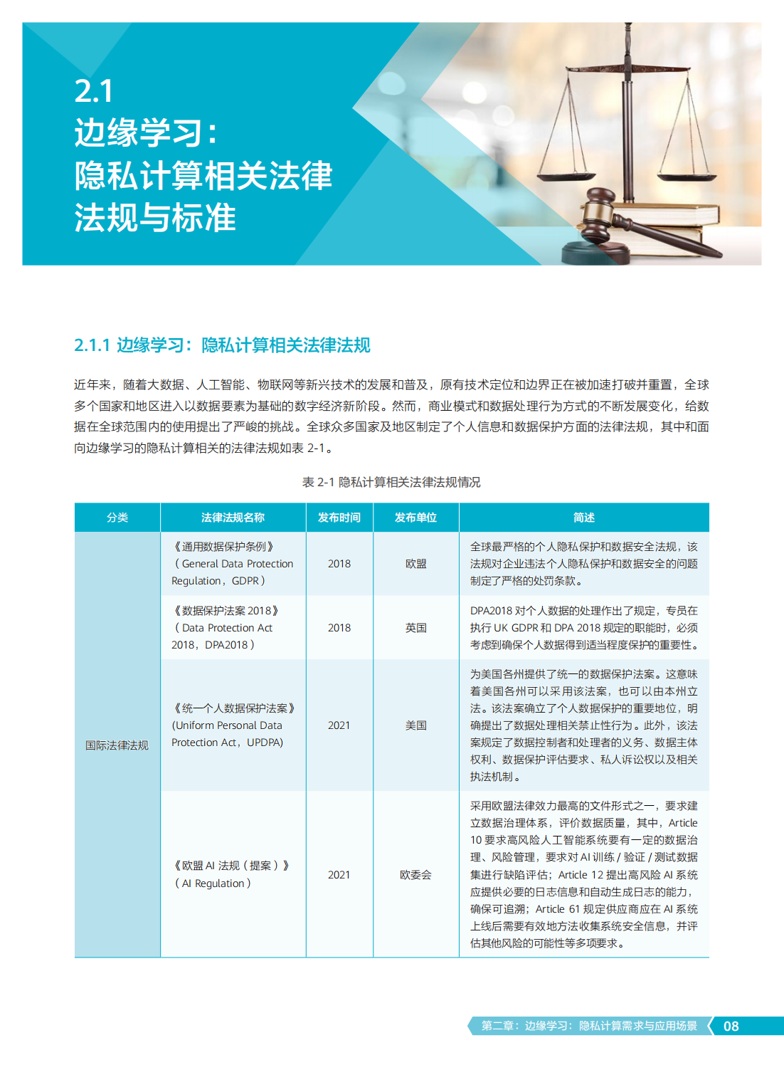 2022年边缘学习隐私计算白皮书