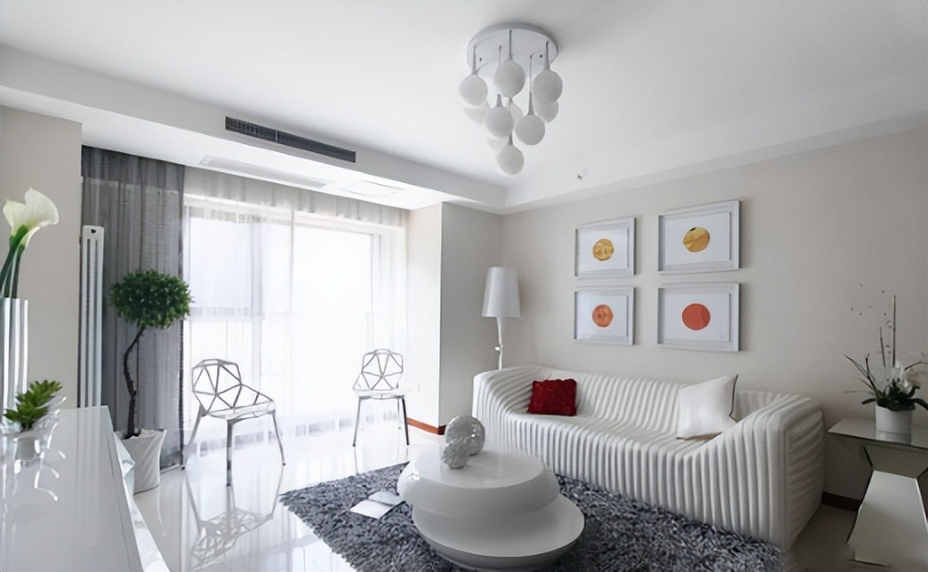 风管式空调吊顶效果图「风管式空调不吊顶的实图」_友友