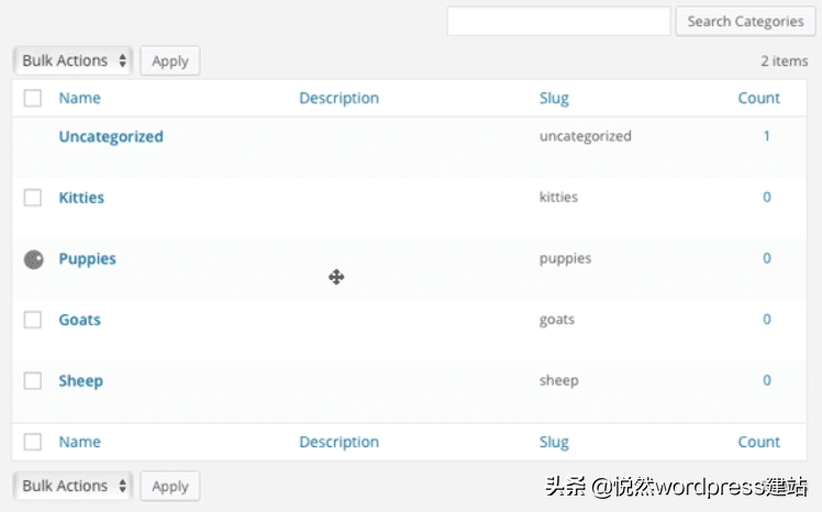 WordPress建站教程：使用插件给文章和产品分类排序