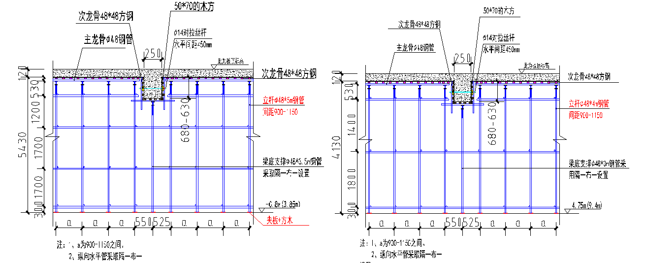 木模板支设及支撑体系施工工艺标准