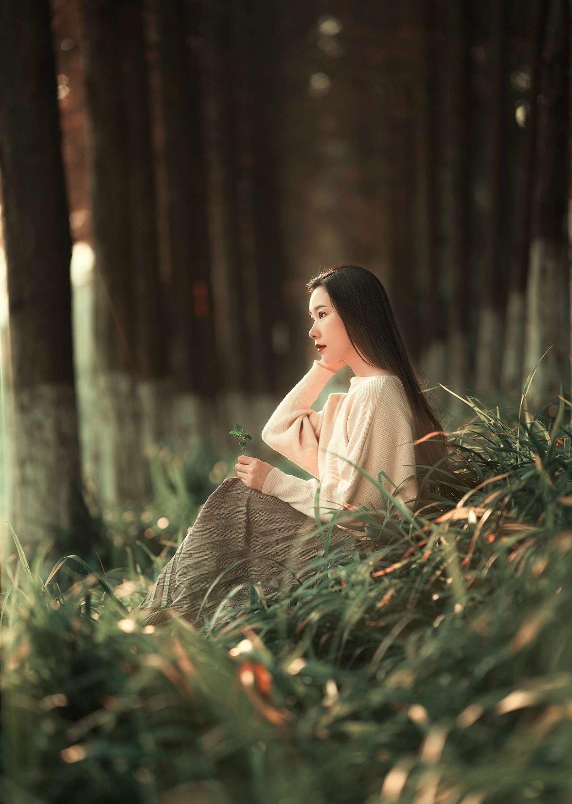 莫问曾经爱与恋，莫许片片相思赋予尘