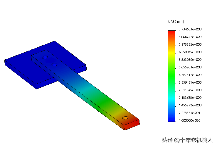 SolidWorks Simulation 有限元分析实例练习：螺栓接头分析