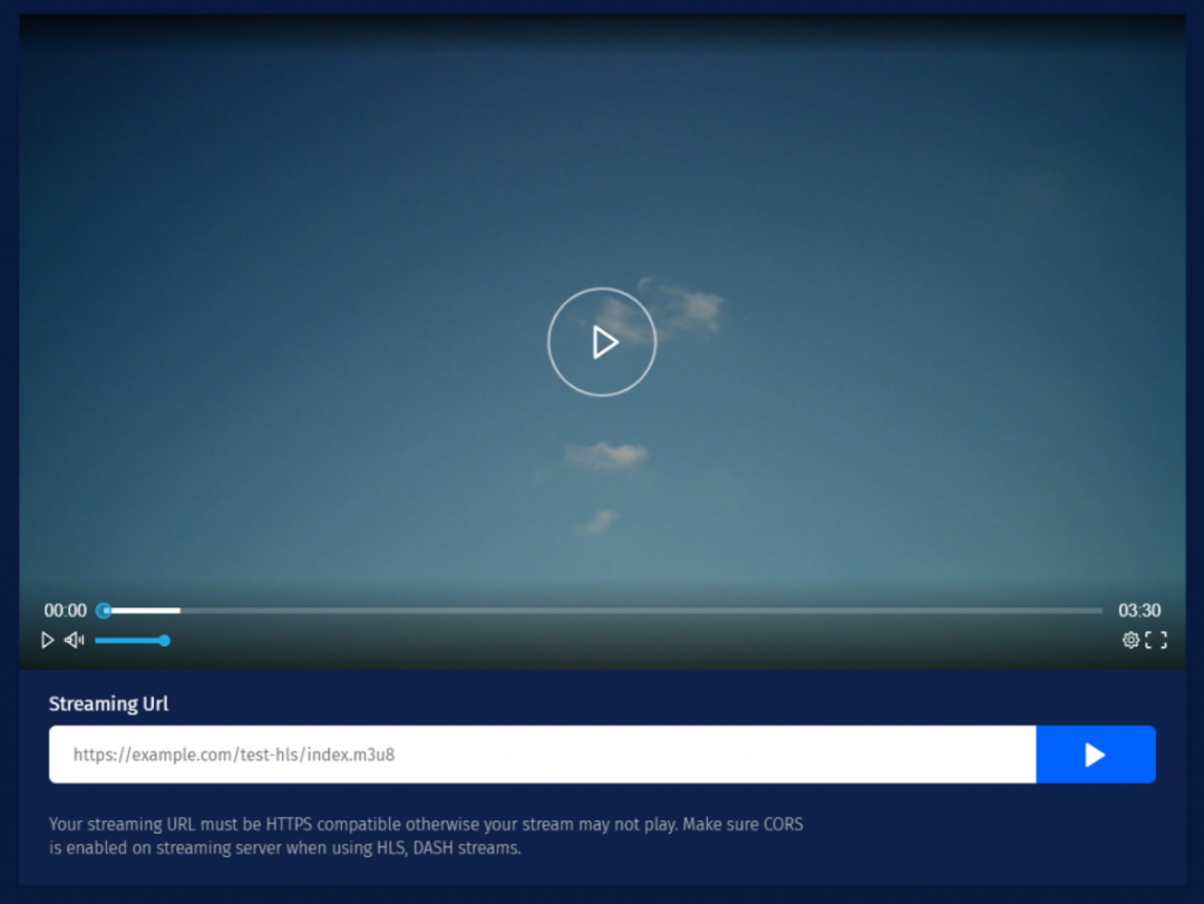 8款测试HLS m3u8视频流的免费在线播放器