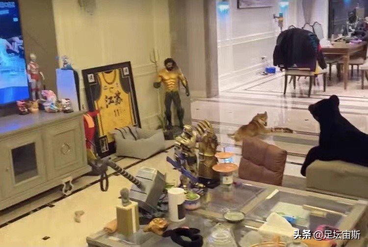 cba总决赛技术台哪个美女（张常宁搂肩吴冠希，陪老公看篮球赛，首次晒豪宅内景，手办堆满屋）