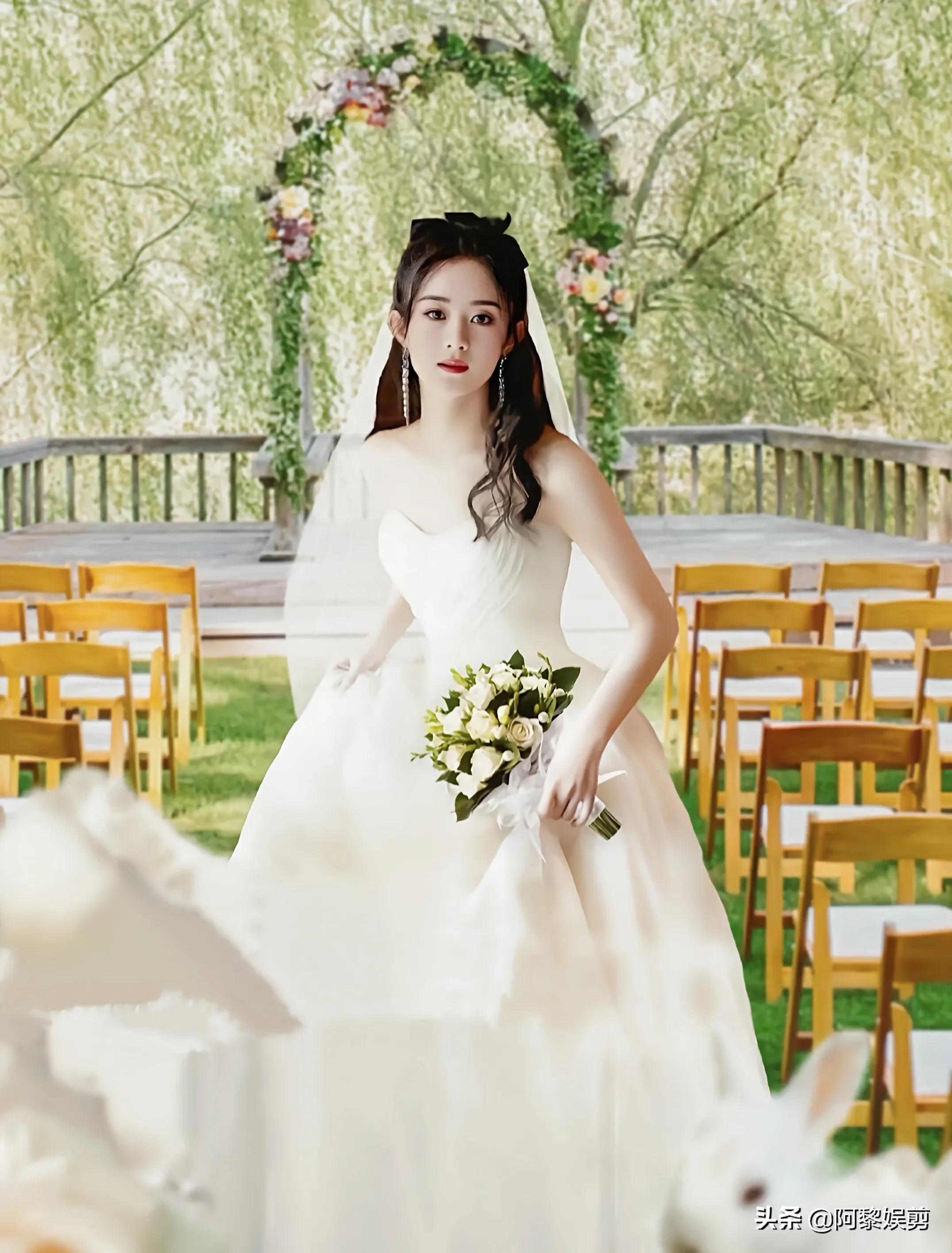 16位女明星婚纱照，哪一位是你最喜欢的？