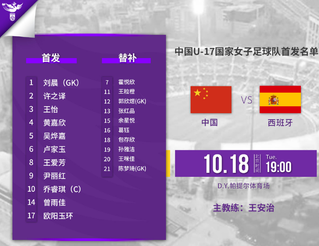 女足世界杯中國隊（U17女足世界杯-中國隊0-1西班牙吃2連敗出局，張紅品替補登場染紅）