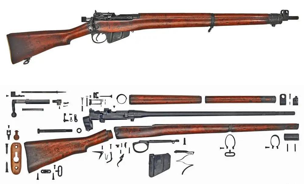 红军使用过的武器,其中还有毛瑟98k步枪和英七七步枪