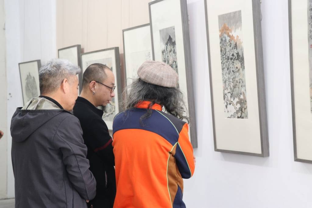 “独步行锋——孙腾水墨作品展”正式亮相北京万象美术馆