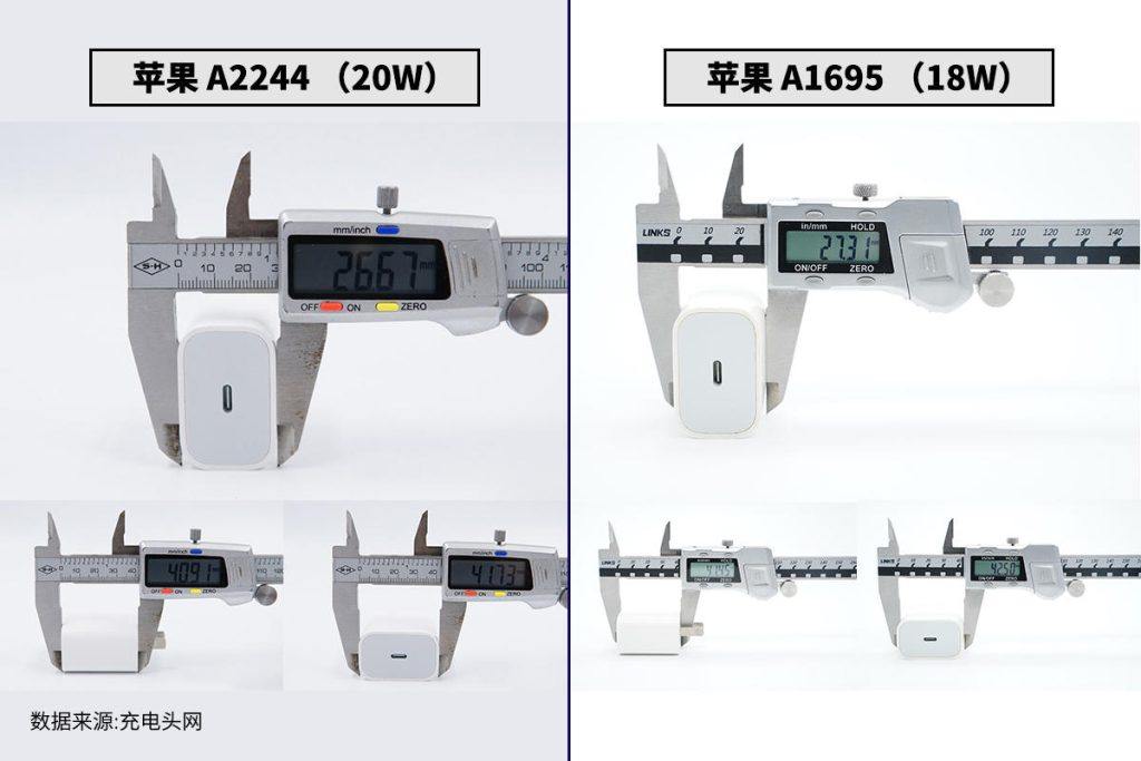 功率差2W有何区别？苹果20W和18W充电器拆解对比