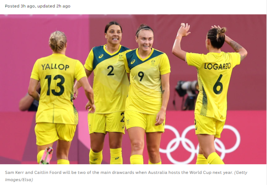 女足世界杯决赛球队时间（2023澳新女足世界杯赛程公布 决赛将在悉尼举行）