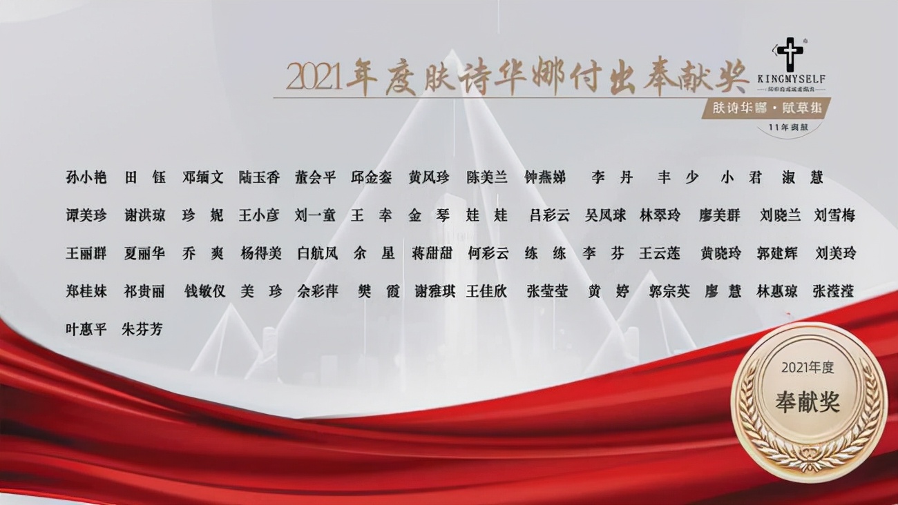 我们·恣意流年｜肤诗华娜2021深圳年会盛典完美落幕