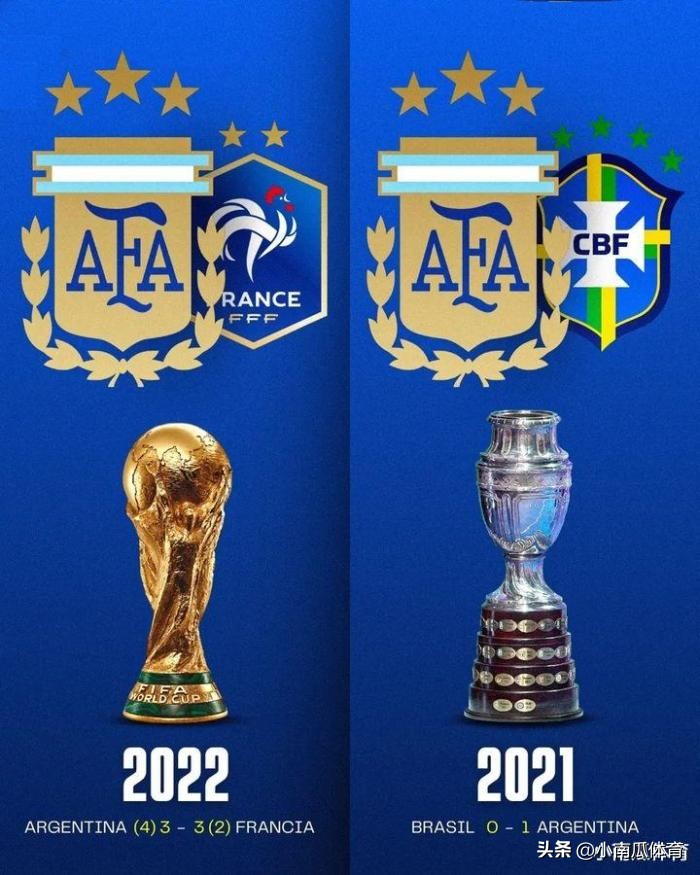 八大世界杯冠军比拼！阿根廷完胜