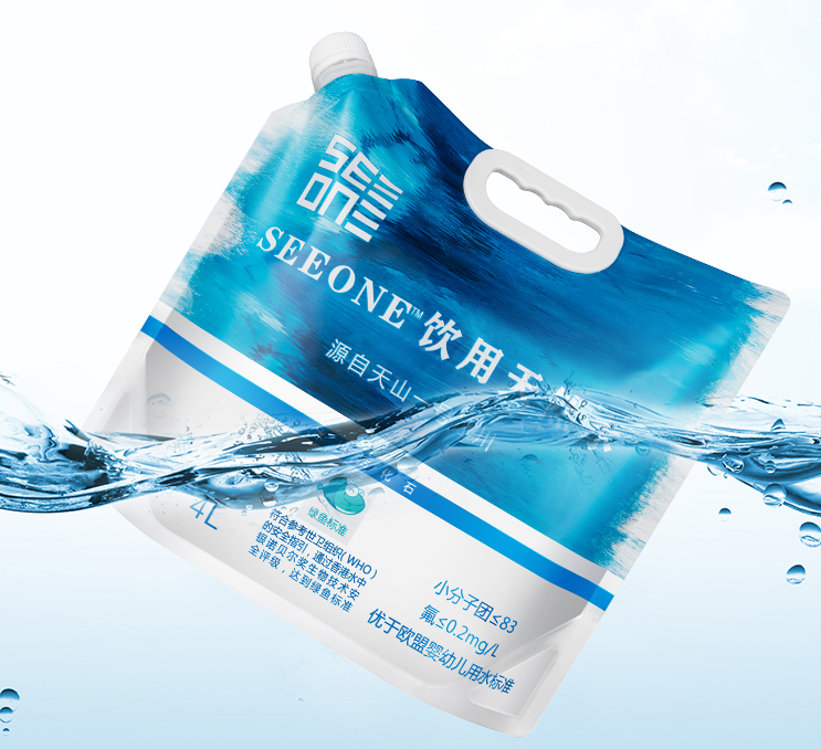 SEEONE蔚蓝冰川饮用天然水打造高端饮用水民族品牌