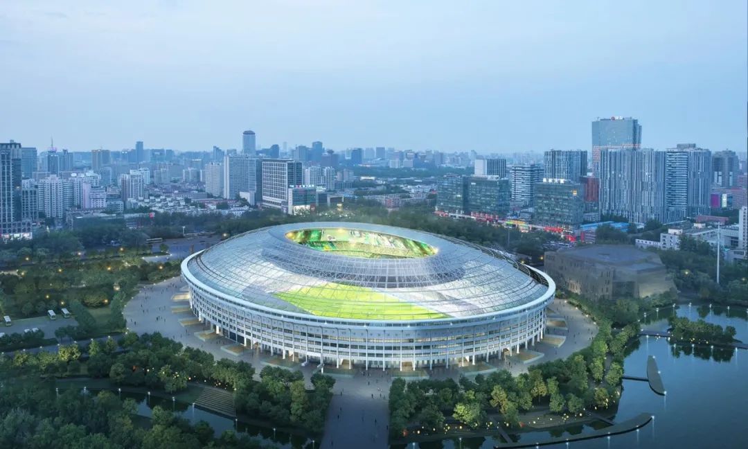 北京工人体育场改造效果图(北京新工体"看台碗"轮廓初现,结构对标欧洲