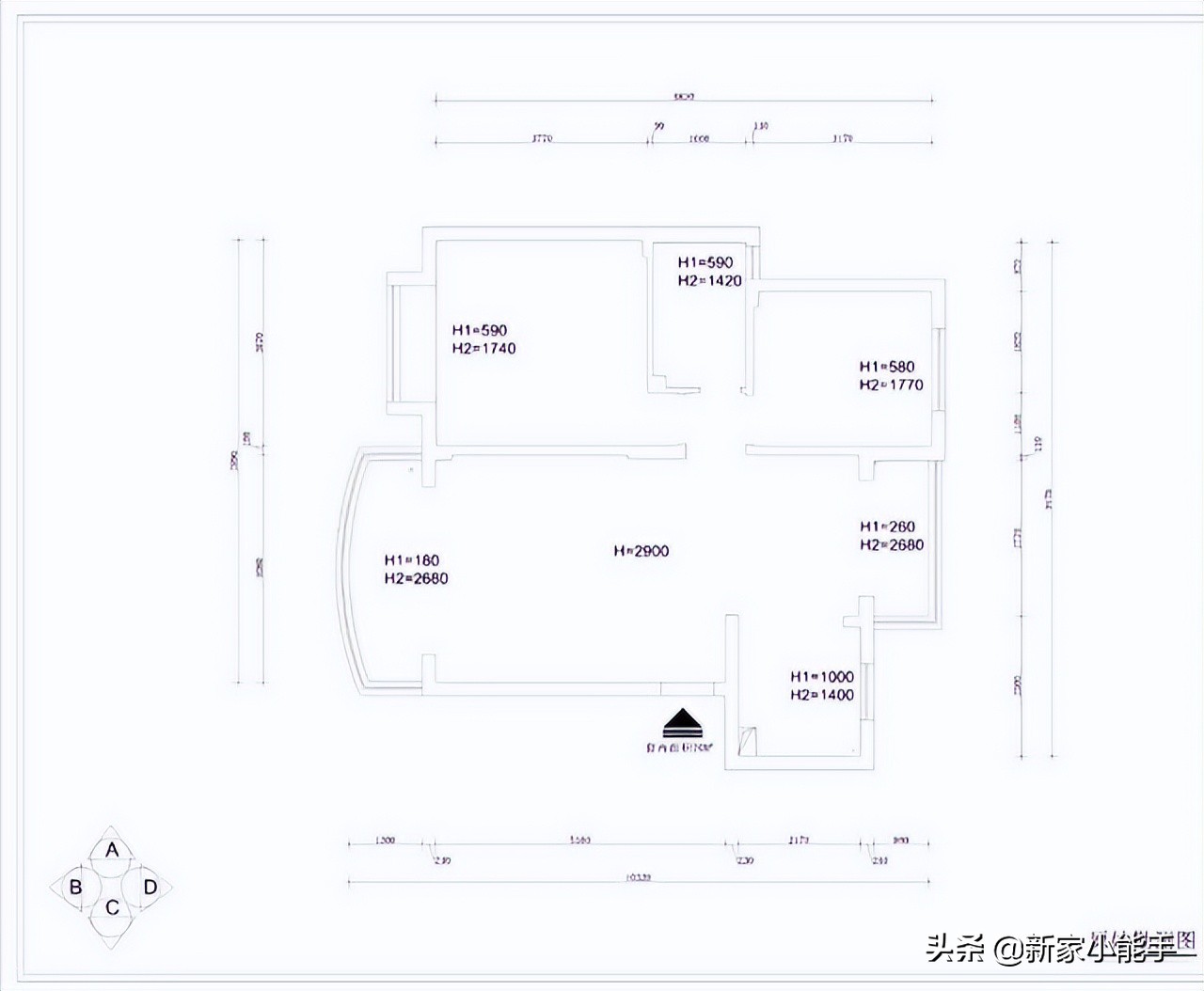 两居室新房装修效果图，现代简约风整体设计展示