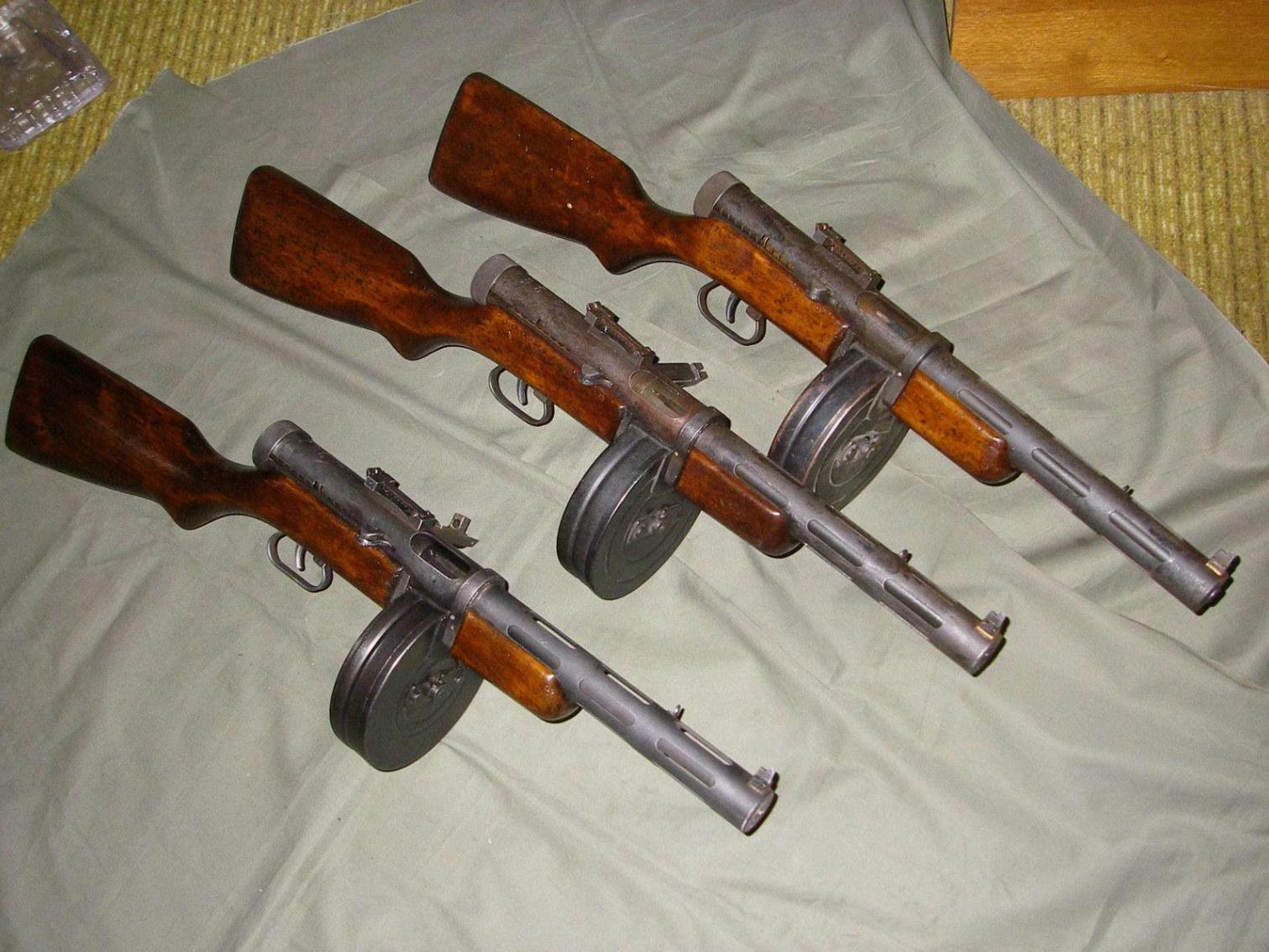 苏联十大名枪(二战苏联红军曾用过的21种轻武器)