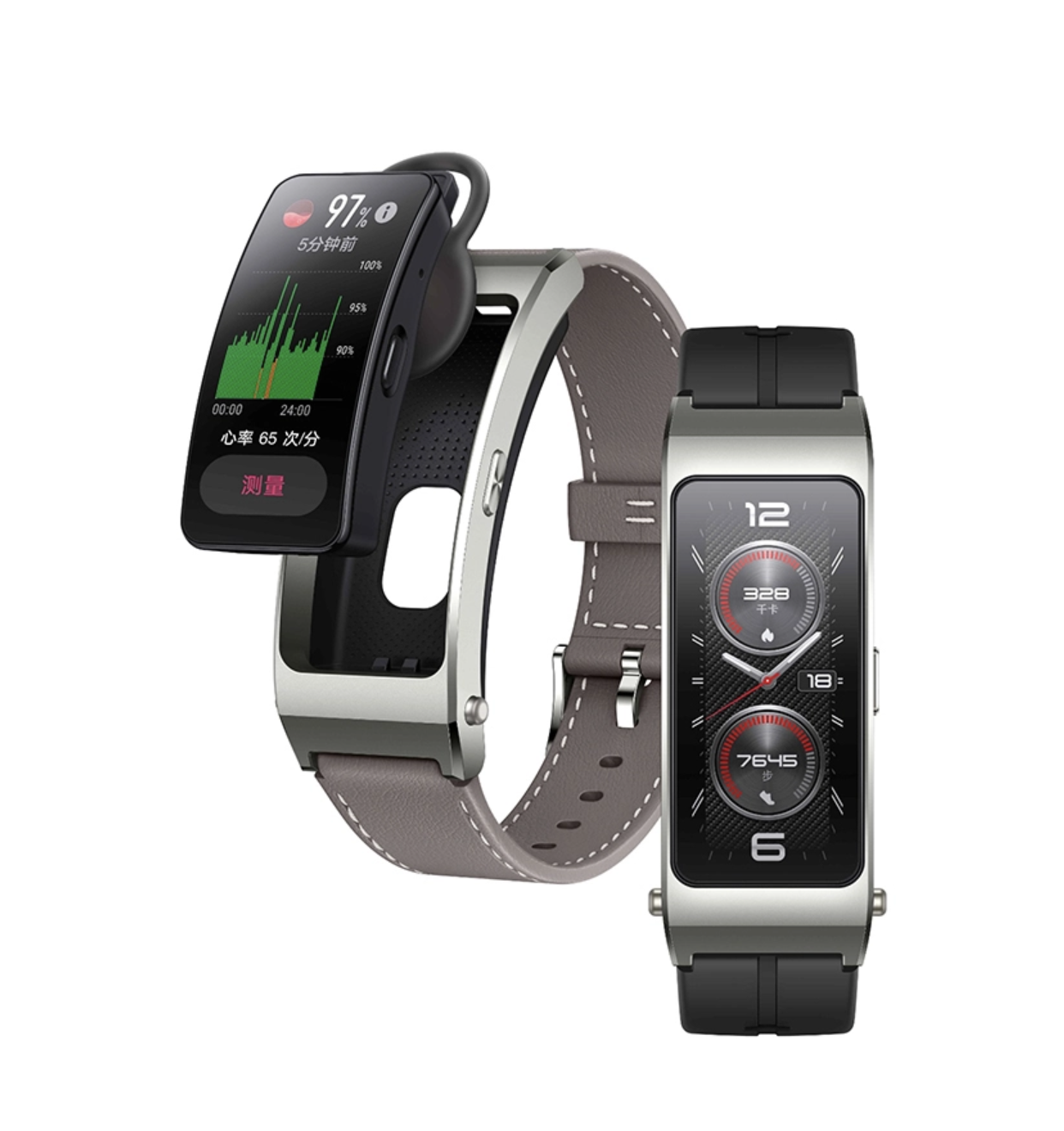 华为通话手环b7评测:能当耳机用的智能手环长什么样?