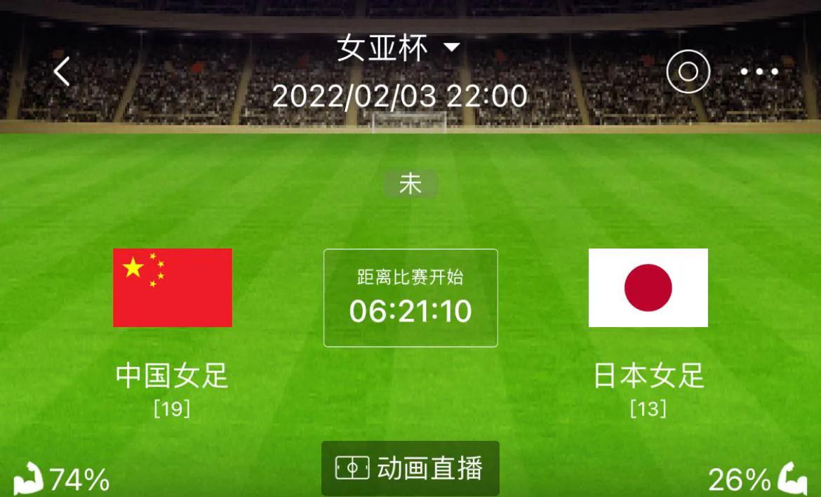 女足亚洲杯 2月3日 中国vs日本（赛前分析）