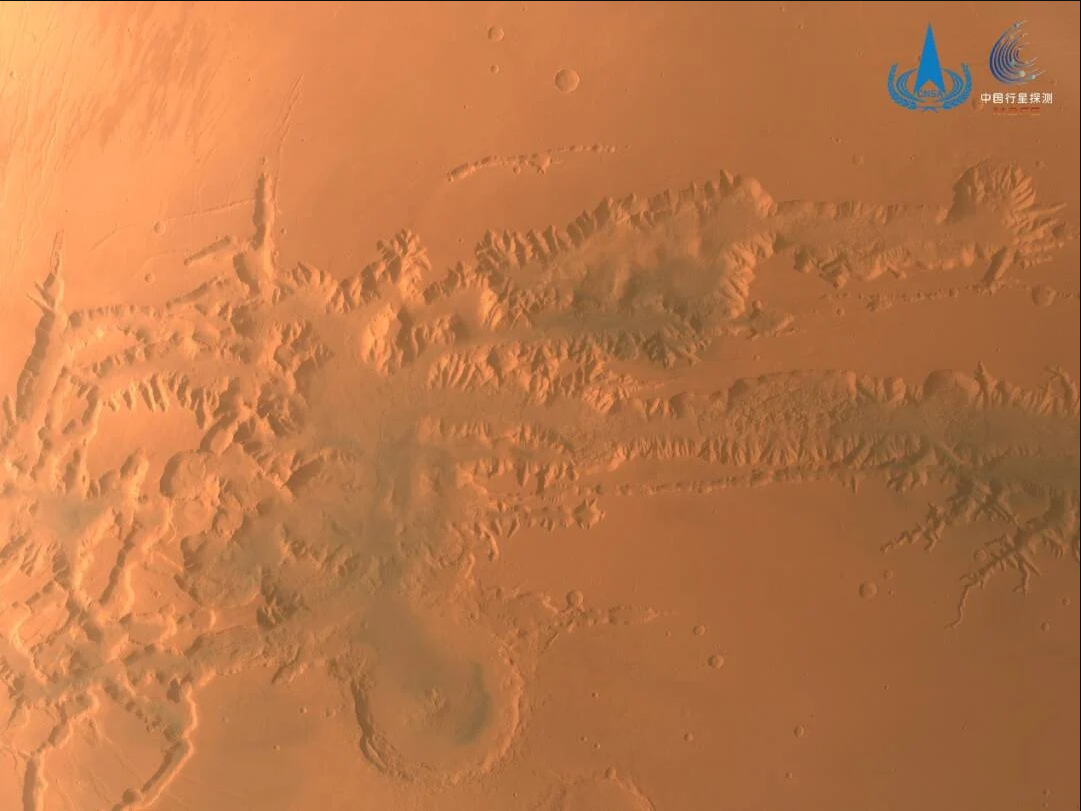 国家航天局（CNSA）表示已经从轨道上拍摄了整个火星