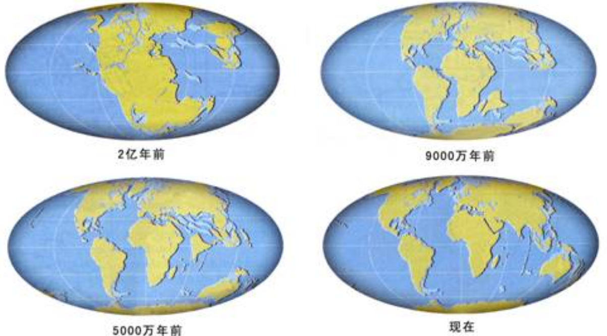 世界有几大洲几大洋 七大洲四大洋简图