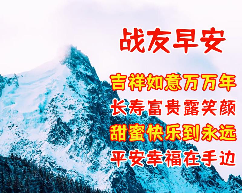 表达战友情深的八个字（送给老战友的温馨祝福语）