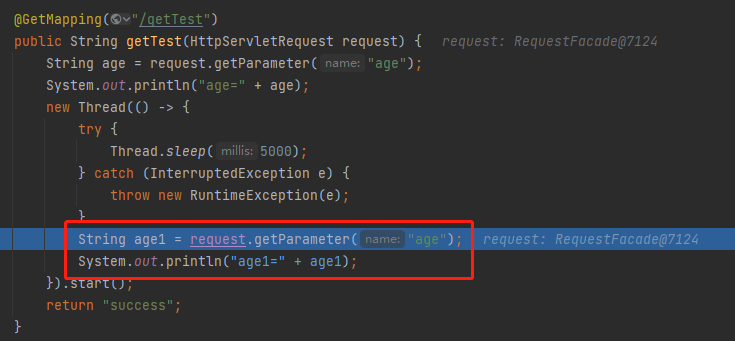 千万不要把Request传递到异步线程里面！有坑
