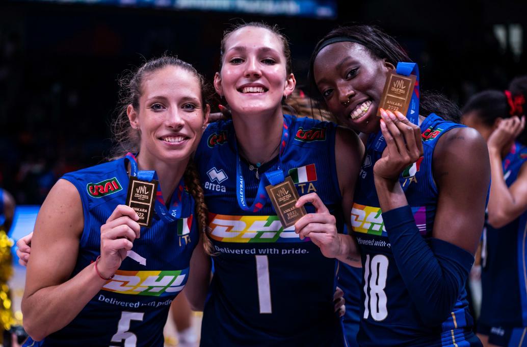 世界女排联赛最新排名：中国反超升第一，美国第四，意大利仅第九