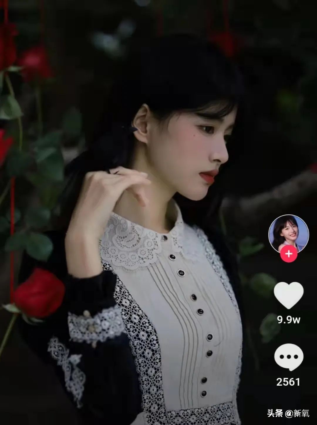 网红圈也出了个淡颜系美女！旧天台随便一拍她就火了？