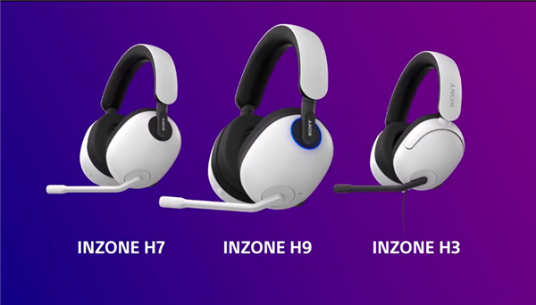 索尼推外设新品牌Inzone 发布两款显示器和三款耳机