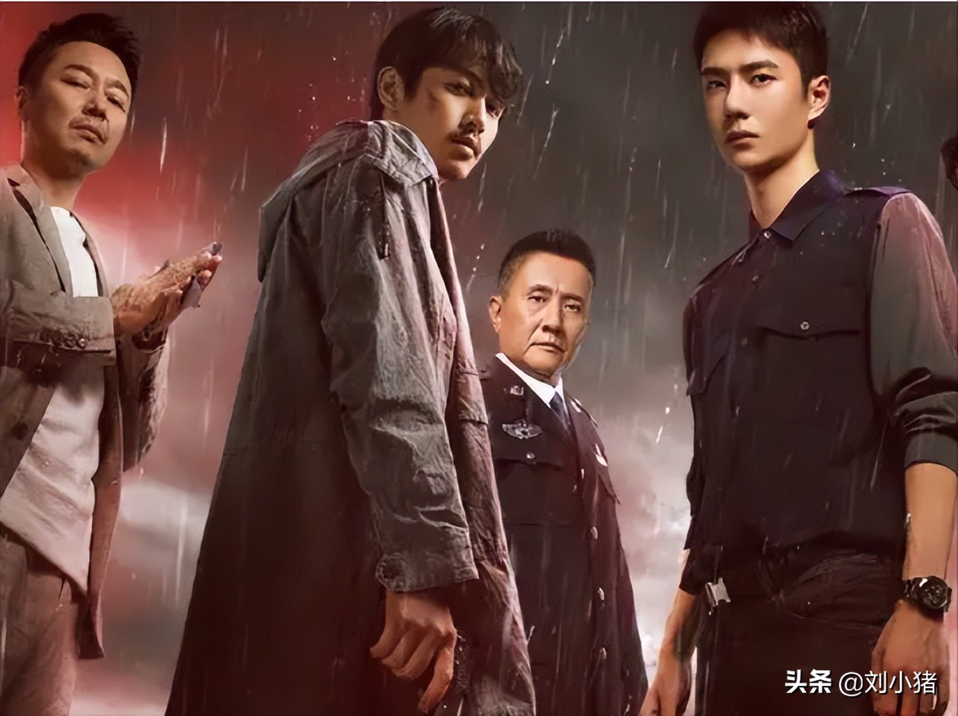 《冰雨火》，陈晓王一博，联手卧底，2大戏骨来助阵，不火都不行