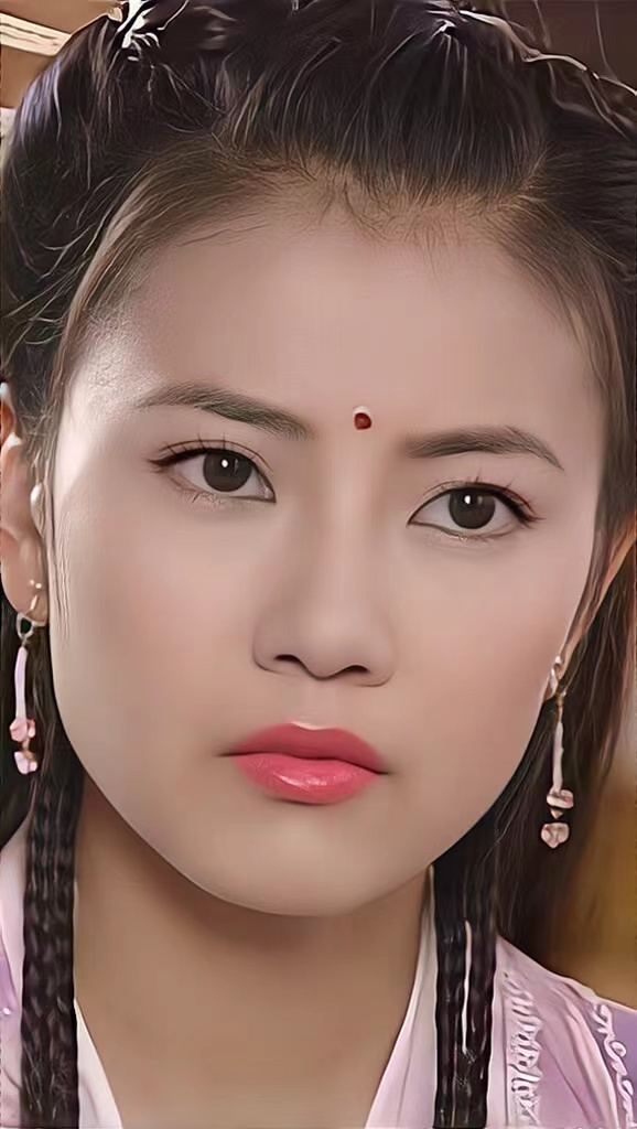 高圆圆是《倚天屠龙记》周芷若角色的天花板