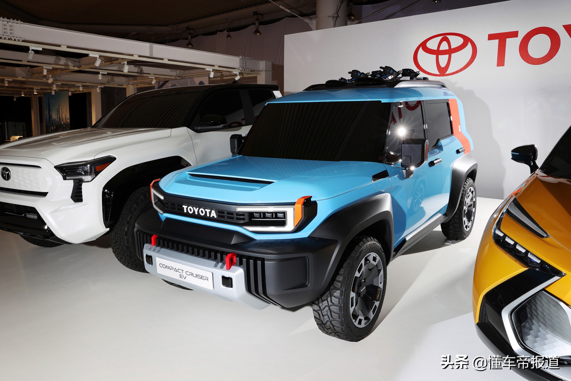 新车｜纯电“FJ”和皮卡亮相！丰田Lifestyle多款电动概念车登场