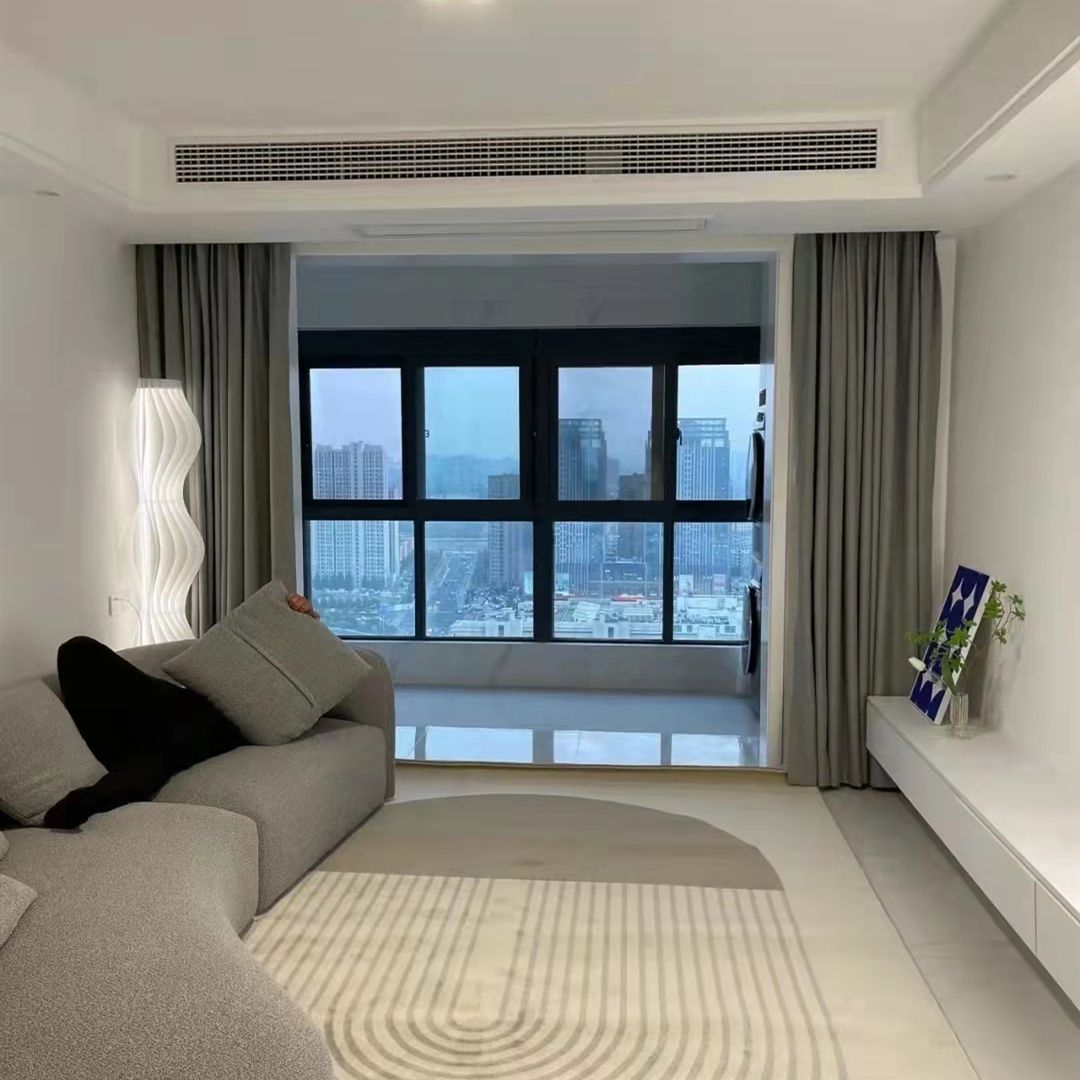 风管式空调吊顶效果图「风管式空调不吊顶的实图」_友友