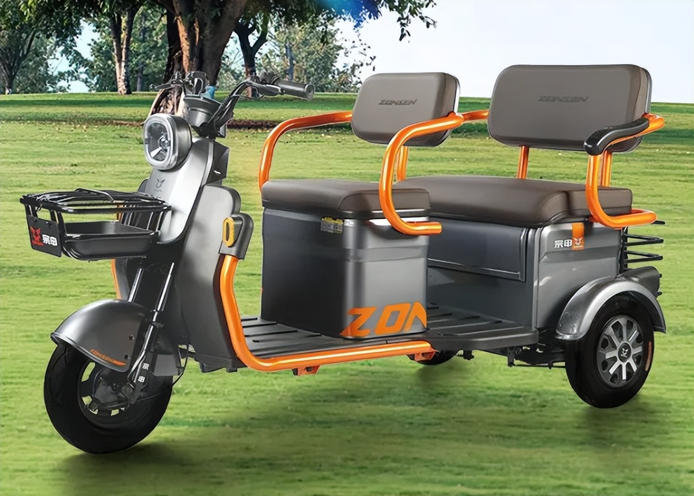 参考价格:2599元起,最大续航:100公里第一款:宗申悦可在老年代步车的