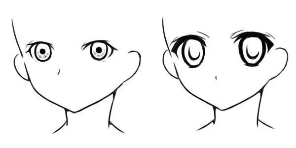 简单的动漫人物眼睛怎么画2