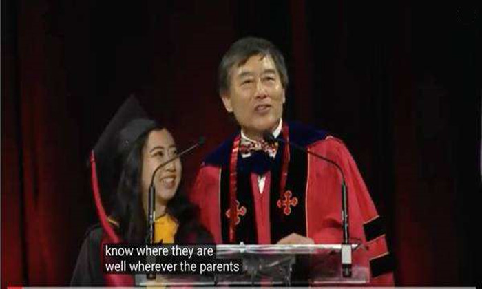 马里兰大学演讲杨舒平（公费留学的杨舒平）