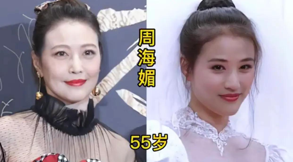 6位港星女神的婚纱照对比，52岁的她神采依旧