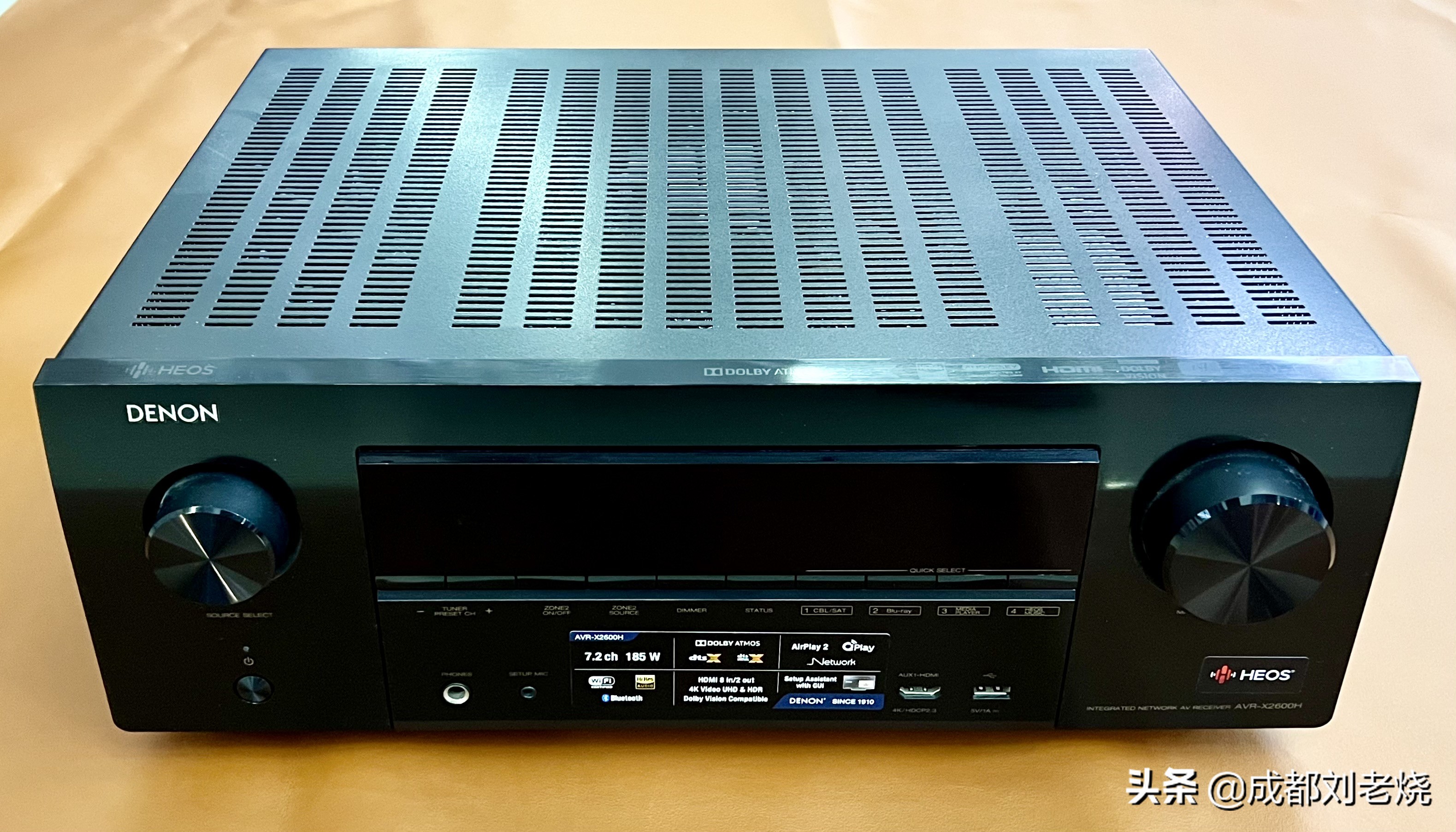 天龍X2600H 4K入門級功放試玩