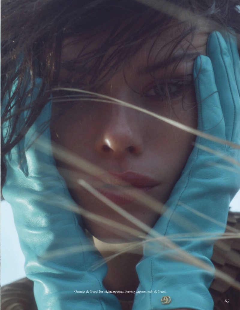 新西兰超模乔治娅‧福勒(Georgia Fowler)拍摄的时尚大片