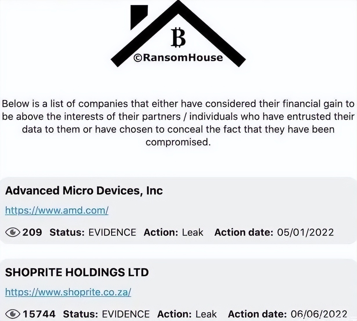 黑客「撕票」，芯片巨头AMD 450GB数据泄露，惹祸的弱密码