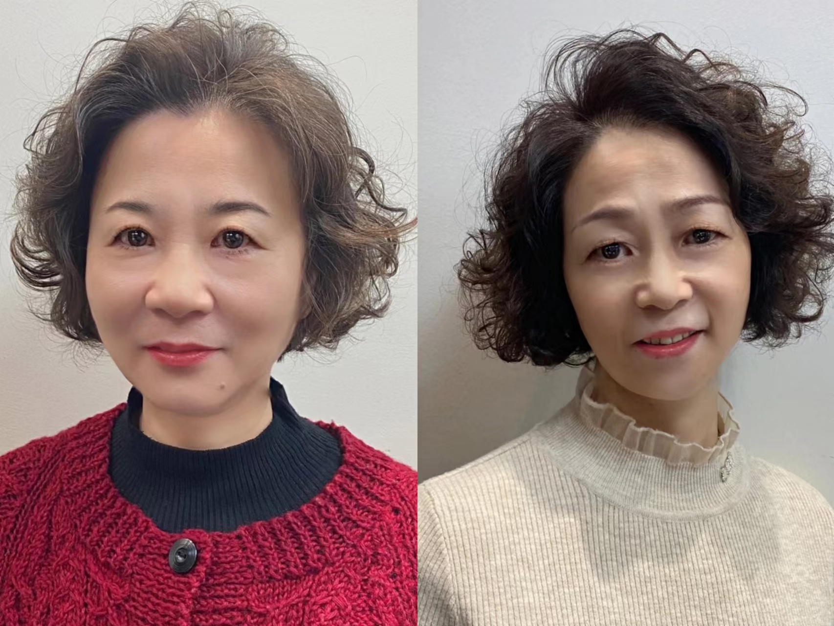 反正都是染发,那就放弃黑色,选择适合老年人的栗棕色,深褐色,酒红色等