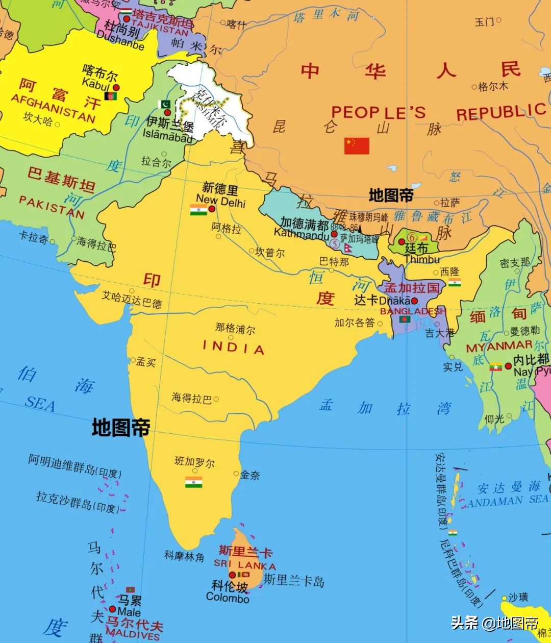 印度有多大面积(中国有多大面积)-友友