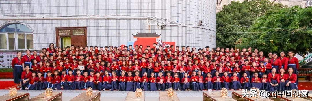 定远县示范幼儿园：国风毕业礼，民俗迎立夏