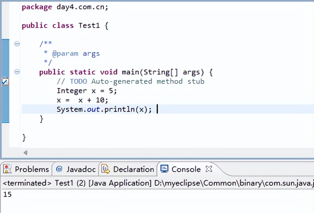 入门java打卡第五天——number&math类