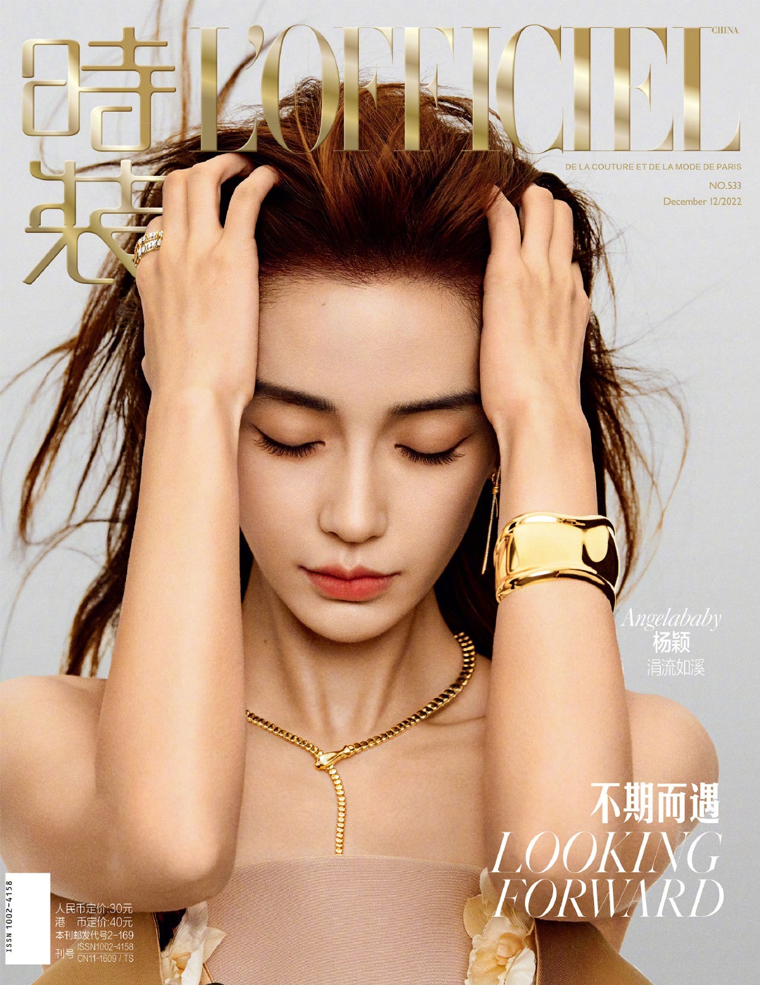 杨颖杂志封面照片图片