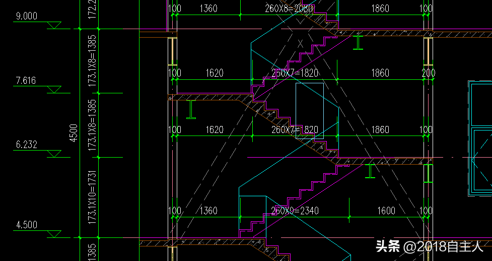 建筑设计图纸怎么看(楼梯的图纸怎么看？)
