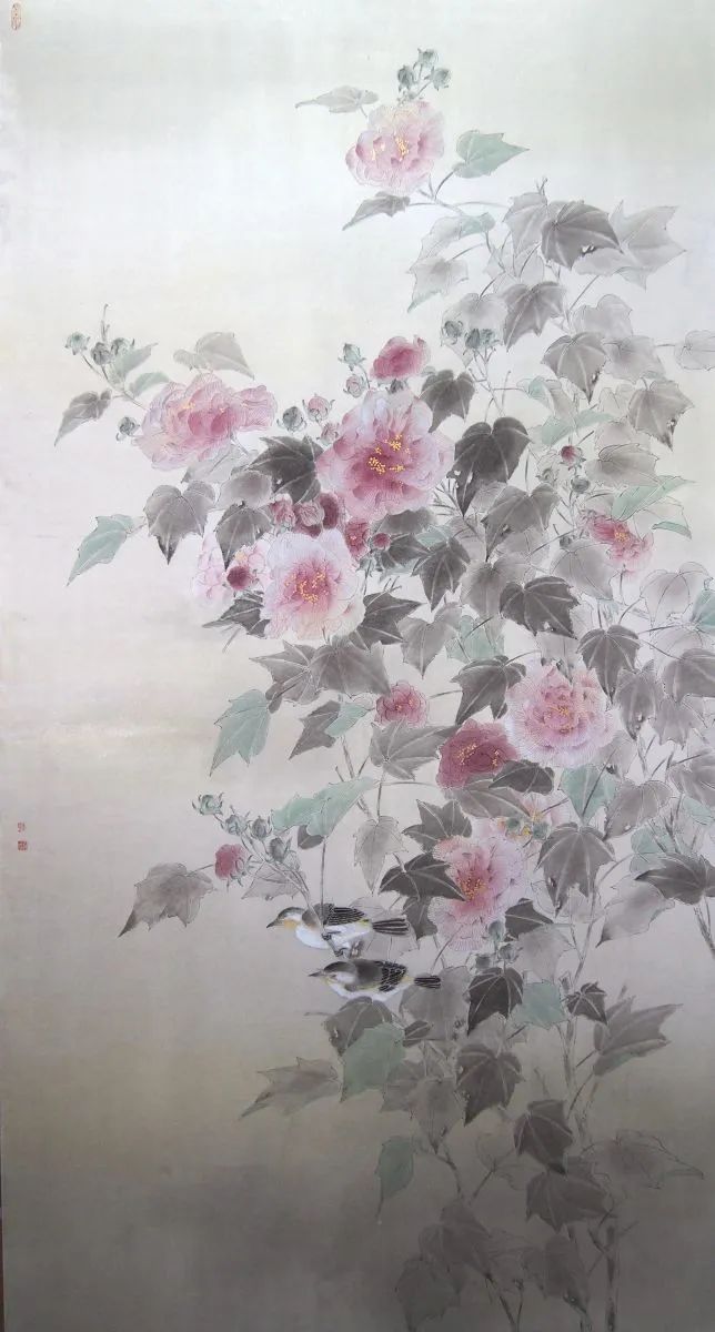 素笺静花——钟彩霞花鸟画